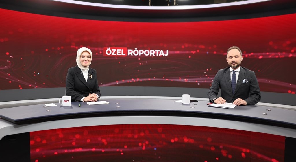 Bakanımız Mahinur Özdemir Göktaş TRT Haber Canlı Yayına Katıldı.