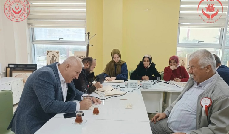 Sanata Teşvik ve Sanatla Yaşam Projesi Kapsamında Kurslarımız Devam Ediyor