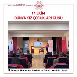 11 Ekim Dünya Kız Çocukları Günü Kapsamında Farkındalık Etkinliği Düzenlendi. - fotoğraf 7
