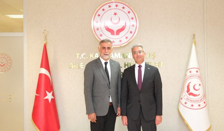 Çocuk Hizmetleri Genel Müdürü Sayın Hasan Basri Alagöz’den Kahramanmaraş’a Çalışma Ziyareti