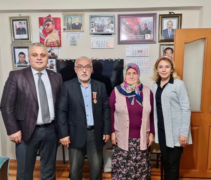 Şehit Ailesine Ziyarette Bulunduk