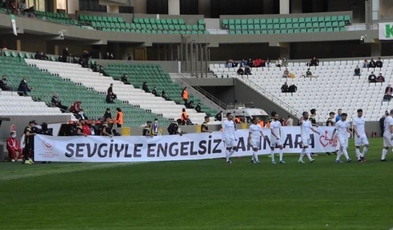Giresunspor - Adana Demirspor Futbol Maçını Engellilerimiz ile İzledik