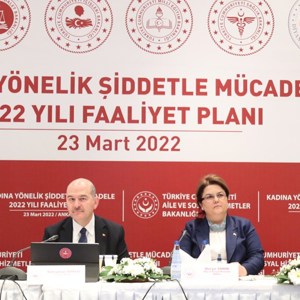 Aile ve Sosyal Hizmetler Bakanımız Derya Yanık Başkanlığında “Kadına Yönelik Şiddetle Mücadele 2022 Faaliyet Planı” Tanıtım Toplantısı Gerçekleştirildi - fotoğraf 1