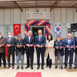 Kore Gazilerimiz İle Beraber Kore Cumhuriyeti Büyükelçiliği’nin Katkılarıyla Yapımı Tamamlanan Eyyübiye Sağlık Merkezi Açılışına Katıldık - fotoğraf 1