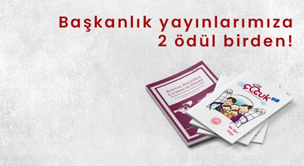 Türkiye Dergiler Birliğinden Başkanlığımıza İki Ödül!