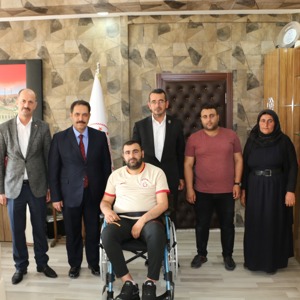 Gazimiz Mehmet Ali Tekin ,İl Müdürümüz Bilici’yi Ziyaret Etti  - fotoğraf 1