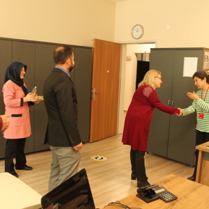 İl Müdür Vekilimiz Fatma Uz Ramazan Bayramı Münasebetiyle Personeli İle Bayramlaştı - fotoğraf 1