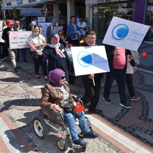 Engelliler Haftası Kapsamında Yayalar ile Kortej Yürüyüşü,  Araçlar ile Konvoy Düzenlendi - fotoğraf 14