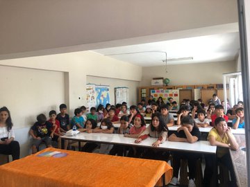 İl Müdürlüğümüz Çocuk Hakları Koordinatörlüğünce Erdemli Memduh Yılmaz Türkoğlu Ortaokulu'nda Öğrencilerimize "Dijital Okuryazarlık,İnternetin Doğru Kullanımı ve Çocuk Hakları"Konulu Eğitim Verilmiştir.