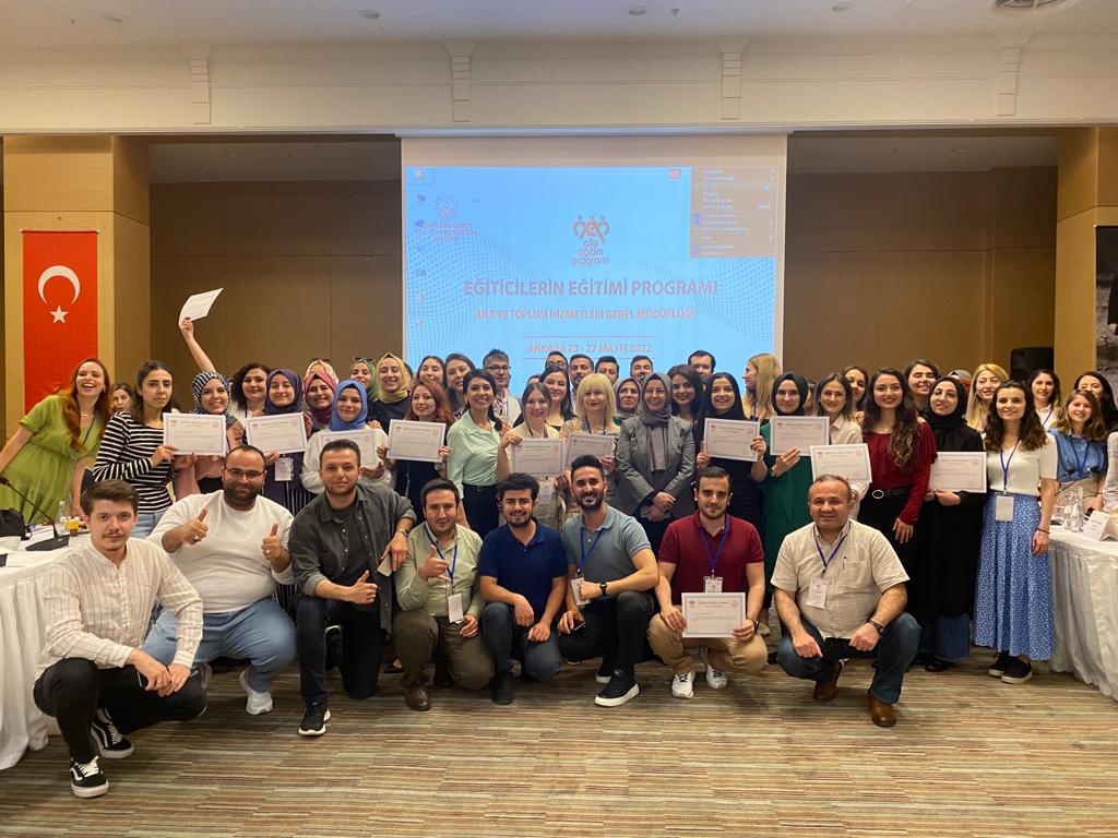 Aile Eğitim Programı İkinci Bölgesel Eğitici Eğitimi Programı Ankara’da Gerçekleştirildi