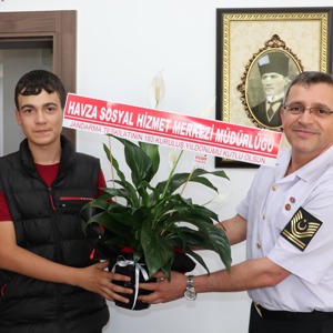 Havza İlçe Jandarma Komutanlığı'na ziyaret - fotoğraf 3