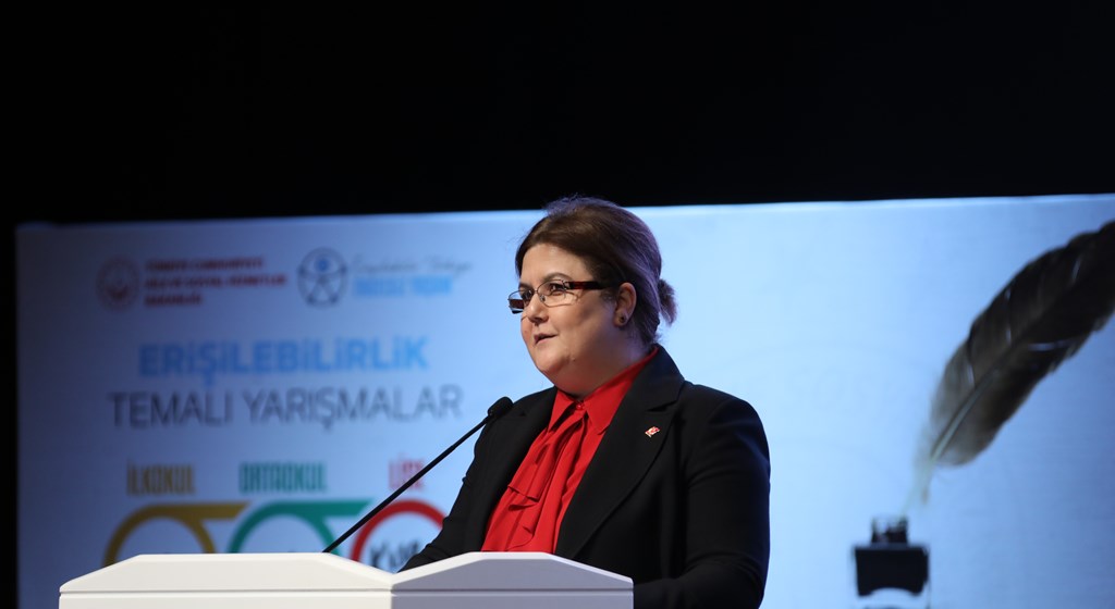 Bakanımız Derya Yanık "Erişilebilirlik Temalı Yarışmalar” Ödül Törenine Katıldı