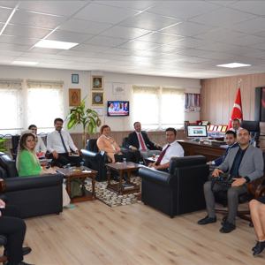 ROMSİD Proje Ekibinden İl Müdürümüz Bilgin ÖZBAŞ’a Ziyaret - fotoğraf 1