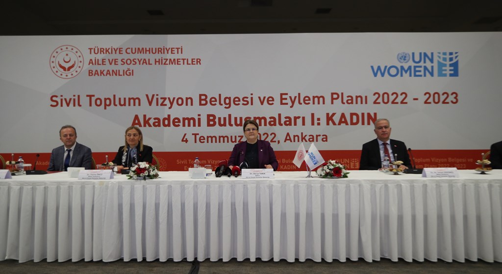 Bakanımız Derya Yanık, Kadın Temasıyla Birincisi Gerçekleştirilen Akademi Buluşmaları Toplantısına Başkanlık Etti