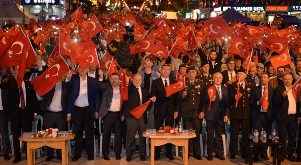 Erzurum, 15 Temmuz'da Yine Tek Yürek Oldu