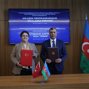 Bakanımız Derya Yanık Türkiye ve Azerbaycan Arasında "Sosyal Hizmetler" Alanında İş Birliğine Yönelik Mutabakat Zaptını İmzaladı - fotoğraf 1