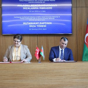Bakanımız Derya Yanık Türkiye ve Azerbaycan Arasında "Sosyal Hizmetler" Alanında İş Birliğine Yönelik Mutabakat Zaptını İmzaladı - fotoğraf 2