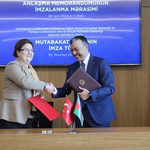Bakanımız Derya Yanık Türkiye ve Azerbaycan Arasında "Sosyal Hizmetler" Alanında İş Birliğine Yönelik Mutabakat Zaptını İmzaladı - fotoğraf 3