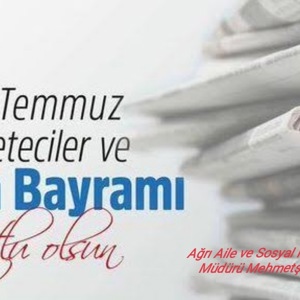 24 TEMMUZ GAZETECİLER VE BASIN BAYRAMI - fotoğraf 1
