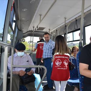 Edirne Otogarında “Kadına El Kalkamaz” Farkındalık Çalışmaları  - fotoğraf 14