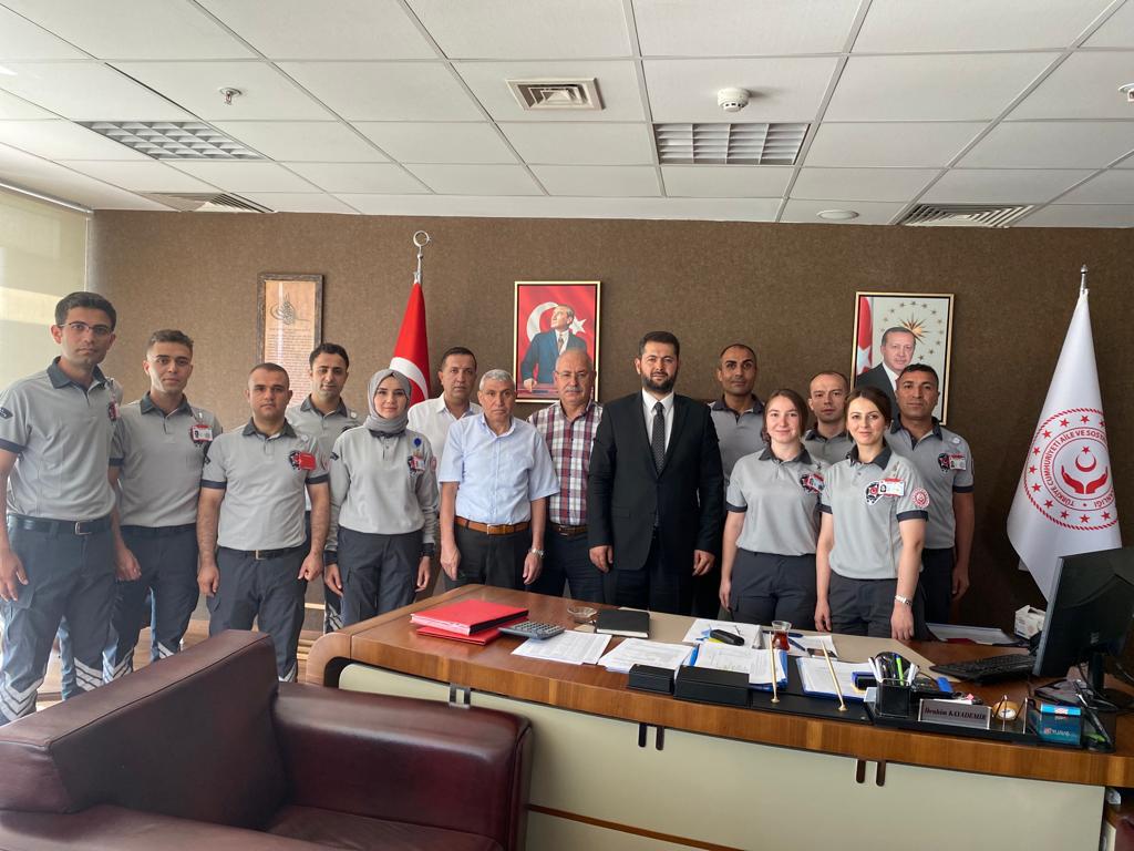 Daire Başkanlığımız Koruma ve Güvenlik Hizmetleri ailesine katılan yeni güvenlik görevlisi personelimize görevlerinde başarılar dileriz.