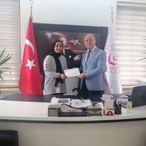 Mühendislik Kazanan Kızımıza Bakanlığımızdan Hediye - fotoğraf 1