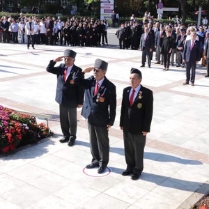 MUĞLA'DA 19 EYLÜL GAZİLER GÜNÜ ATATÜRK  ANITINDA TÖRENLE KUTLANDI. - fotoğraf 4