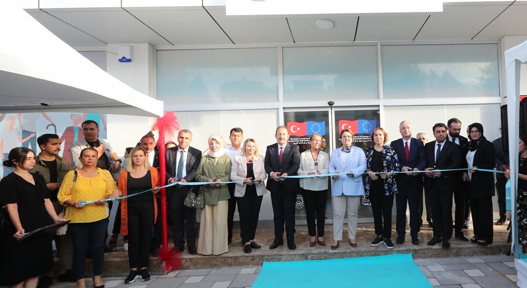 Our Minister of Family and Social Services Derya Yanık Attended the Opening of the Day Care and Active Life Centre in Mersin