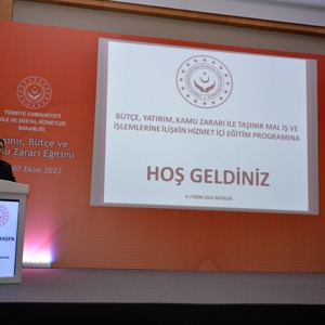 Bakanlığımız Bütçe, Taşınır Konsolide ve Taşınır Kayıt Yetkililerine Yönelik Hizmet İçi Eğitimi Antalya’da Yapıldı - fotoğraf 1