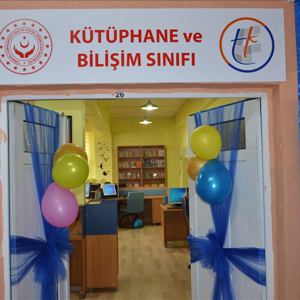 Çocuklarımız için Kütüphane ve Bilişim Sınıfı Açıldı - fotoğraf 4