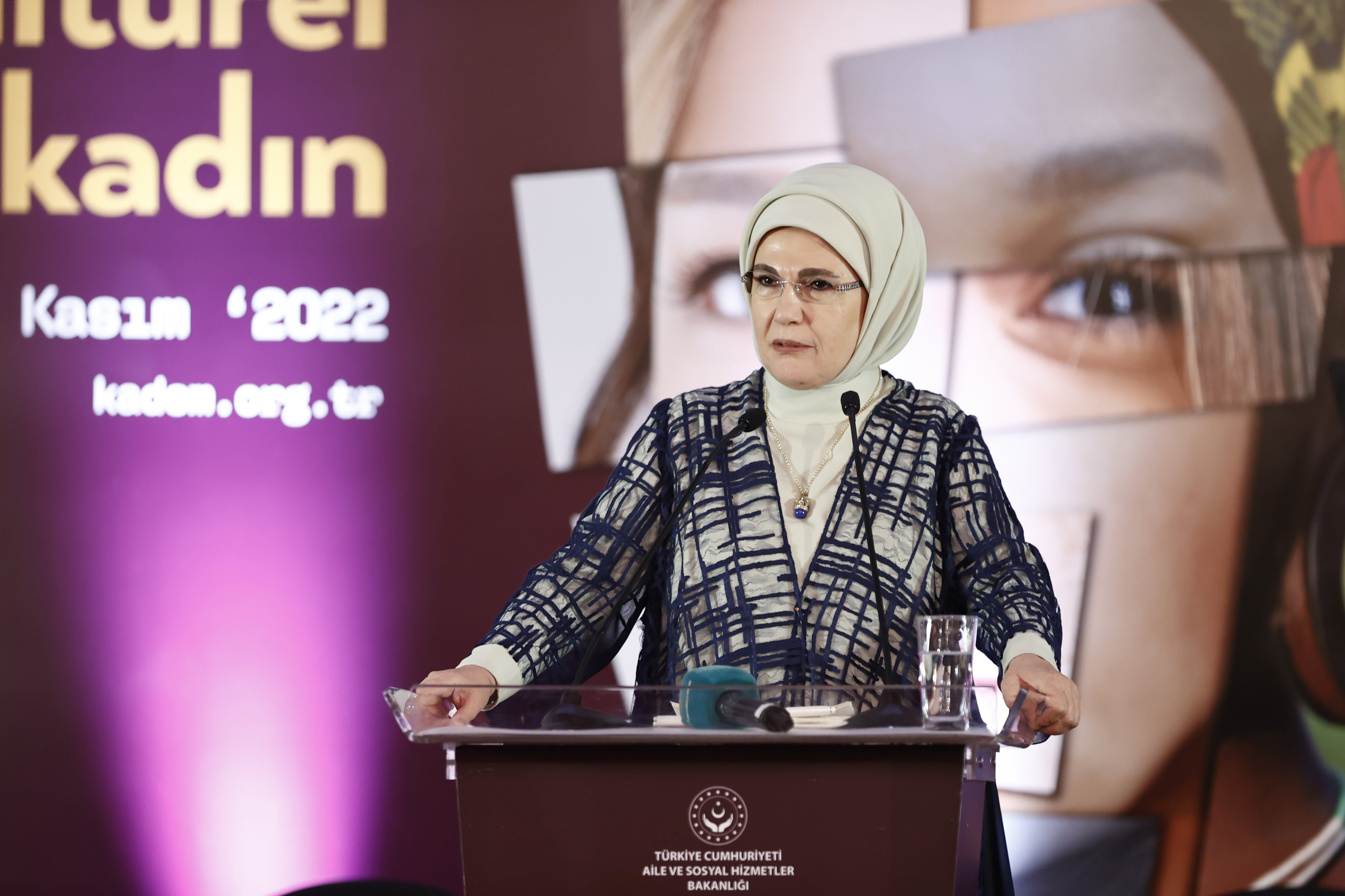 Emine Erdoğan Hanımefendi ve Bakanımız Derya Yanık, 5. Uluslararası Kadın Ve Adalet Zirvesi'nin Gala Programına Katıldı