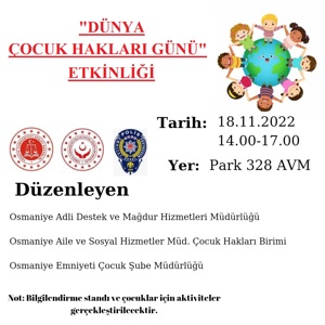 20 Kasım Dünya Çocuk Hakları Günü Etkinliği - fotoğraf 1