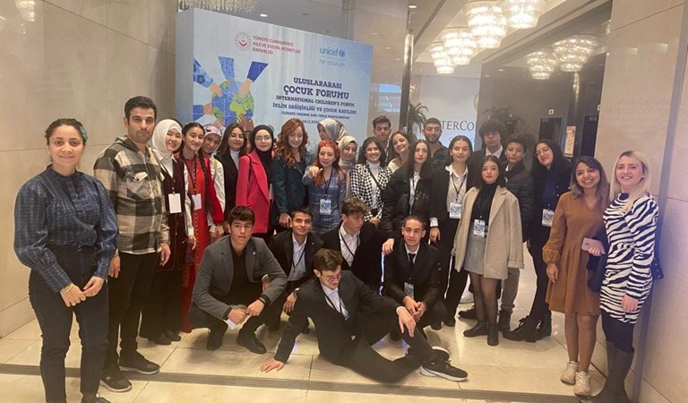  Aile ve Sosyal Hizmetler Bakanlığının Düzenlemiş Olduğu Uluslararası Çocuk Forumu Ankara'da Gerçekleştirildi