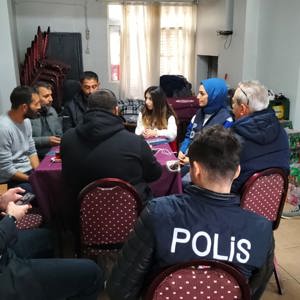Kıraathanelerde “Kadına Yönelik Şiddetin Önlenmesi” Kapsamında Çalışmalar Gerçekleştirilmeye Devam Ediliyor - fotoğraf 7