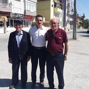 15 Temmuz Demokrasi Şehidi Şükrü BAYRAKÇI' NIN Kıymetli Babası ve Annesi Kurban Bayram sebebiyle ziyarete bulunduk. - fotoğraf 1