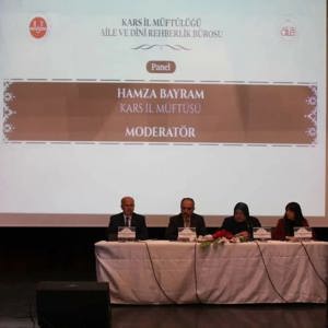 İl Müdürlüğümüz ve İl Müftülüğü işbirliğinde Kültür Turizm İl Müdürlüğü Konferans Salonunda “Ailenin Korunması ve Aile İçi Şiddetin Önlenmesi ” konulu panel düzenlendi - fotoğraf 3