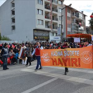 “Kadına Şiddete Hayır!” Diyerek Kortejde Yerimizi Aldık - fotoğraf 5