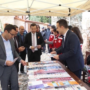 STRATONİKEİA ANTİK KENTİNDE KADINA ŞİDDET  ETKİNLİĞİ DÜZENLEDİ - fotoğraf 3