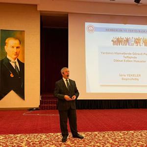 Yardımcı Hizmetlerde Görevli Personele, Teftişlerde Dikkat Edilmesi Gereken Hususlarla İlgili Eğitim Verildi. - fotoğraf 4