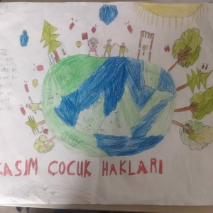 20 Kasım Çocuk Bakım Kuruluşlarında Kalan Çocuklarımızın Çalışmaları - fotoğraf 3