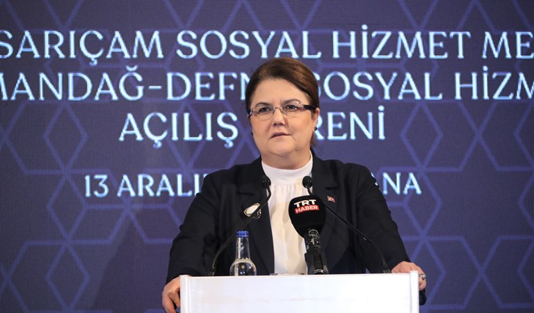 Bakanımız Derya Yanık Adana'da 4 Yeni Sosyal Hizmet Merkezinin Açılışını Gerçekleştirdi