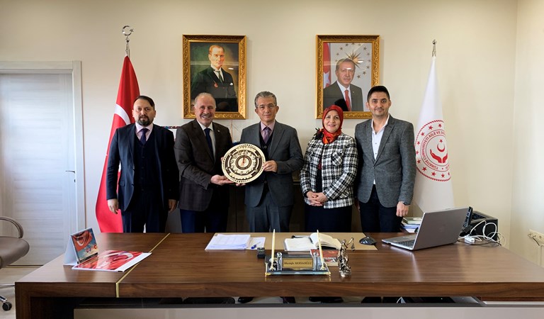 Türkiye Sağlık İşçileri Sendikası Genel Başkan Yardımcısı ve Trabzon Şube Başkanı Osman ÇAVUŞ'dan il Müdürlüğümüze Ziyaret