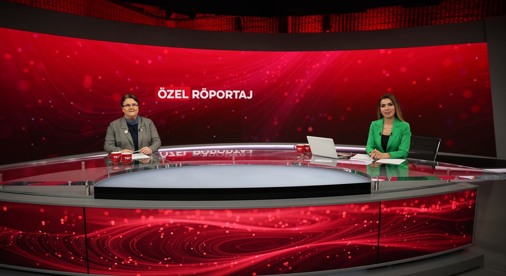 Bakanımız Derya Yanık TRT Haber Canlı Yayınına Katıldı Kadının