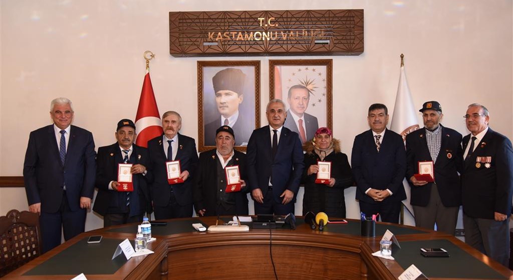 Kuzey Kıbrıs Türk Cumhuriyeti Millî Mücadele Madalyası Tevcih Töreni
