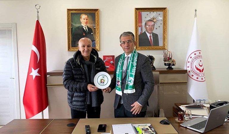 Giresun Özel Sporcular Gençlik ve Spor Kulübü Başkanı Osman ŞEYRANLIOĞLU İl Müdürlüğümüzü Ziyaret Etti