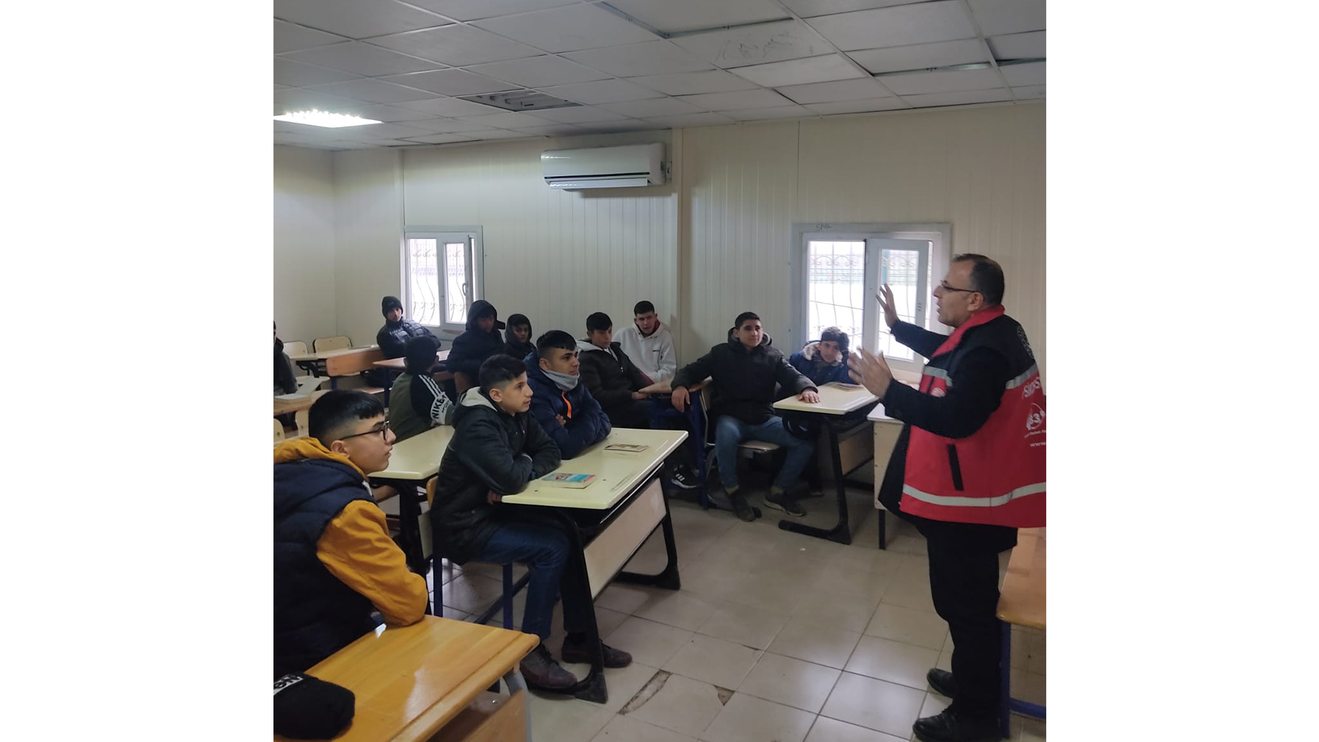 Reyhanlı Mesleki Eğitim Lisesi’nde ‘’Madde Kullanım Riski ve Madde Bağımlılığından Korunma’’ semineri verildi. 