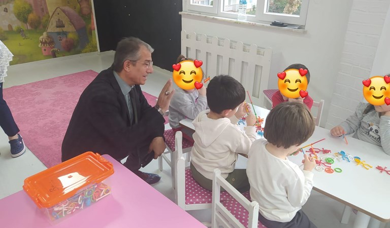 İl Müdürümüz Mustafa MODAOĞLU Minik Eller Akademi Gündüz Bakımevini Ziyaret Etti