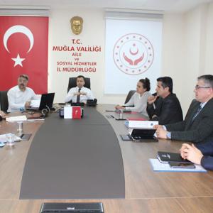 İl Müdürümüz Osman TOPRAKÇI Başkanlığında Sosyal Hizmet Merkezi Müdürleri ile toplantı gerçekleştirdi. - fotoğraf 1