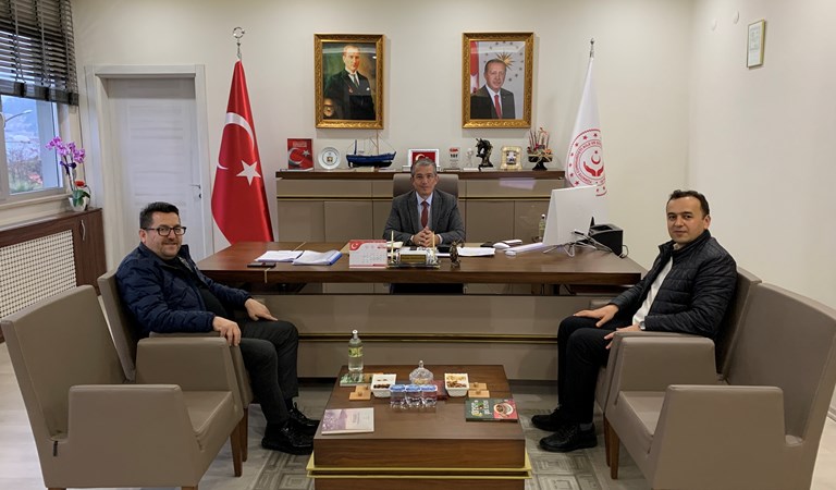 Dereli Belediye Başkanı Kazım Zeki ŞENLİKOĞLU'ndan İl Müdürlüğümüze Ziyaret