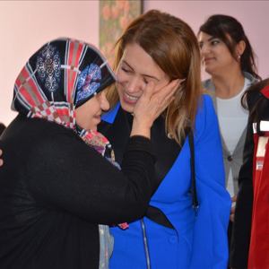 8 Mart Dünya Kadınlar Gününde Depremden Etkilenen Kadınlar Ziyaret Edildi - fotoğraf 16